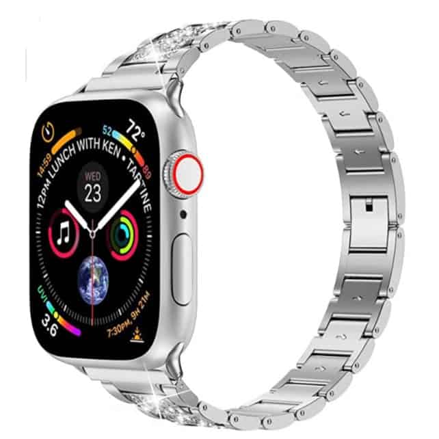Apple Watch Stalen bandje 38-40-41mm - Zilver Main Image