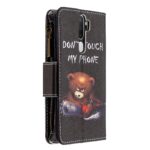 Oppo A5 2020 - Oppo A9 2020 Wallet hoesje - Beer - 2
