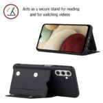 Samsung Galaxy A13 5G Hoesje Zwart - Backcover Wallet - 2