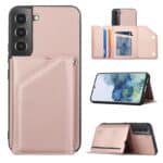Samsung Galaxy S22 Hoesje Rosegoud - Backcover Wallet Main Image