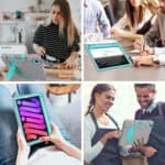 Shock Proof Standcase Hoes iPad Mini 7 / iPad mini 6 - 2024 / 2021 Grijs - 8.3 inch - 4