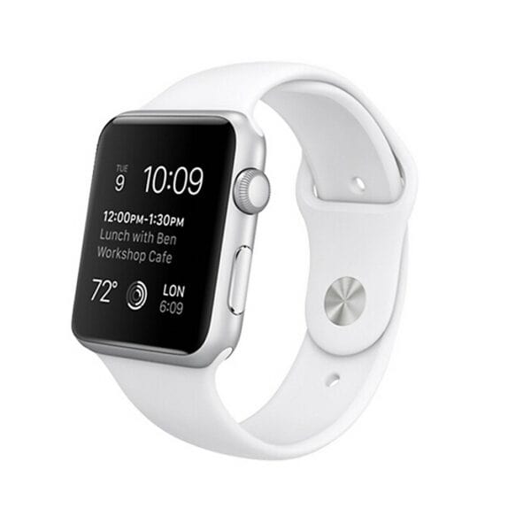 Sportbandje voor Apple Watch 1-9 series 38-40-41mm - Wit
