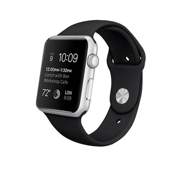 Sportbandje voor Apple Watch 1-9 series 38-40-41mm - Zwart