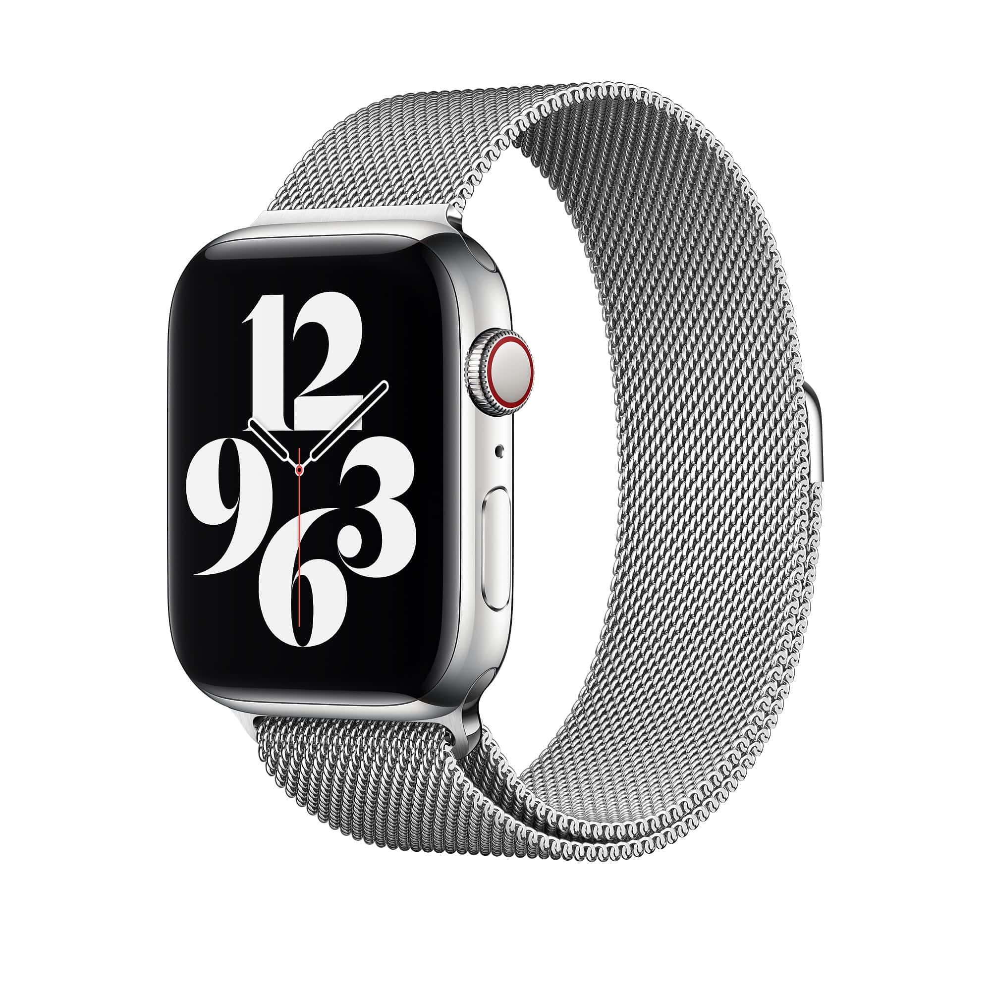 Zilverkleurig Milanees bandje voor de Apple Watch 42-44-45-49mm Main Image