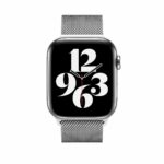 Zilverkleurig Milanees bandje voor de Apple Watch 42-44-45-49mm - 1