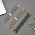 Zilverkleurig Milanees bandje voor de Apple Watch 42-44-45-49mm - 5