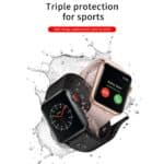 iVista Glazen Screen Protector Apple Watch 7 / 8 / 9 - 41mm - 2 Stuks - 1