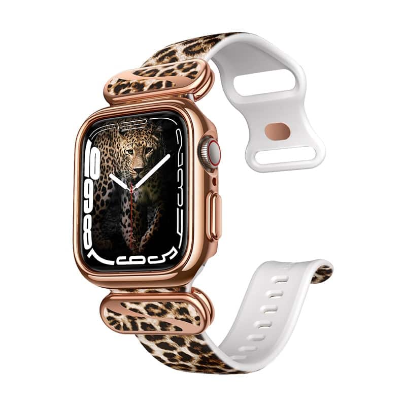 Cosmo Apple Watch 44-45mm bandje - Cheetah Main Image