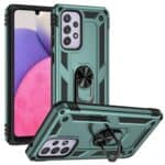 Samsung Galaxy A73 Ringhouder hoesje - Groen Main Image
