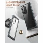 Supcase UB Edge Hoesje met screenprotector Samsung S22 Ultra - Zwart - 2