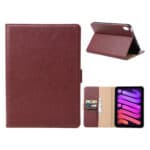 Premium Leren Boekmodel hoes iPad Mini 7 / iPad mini 6 - 2024 / 2021 - 8.3 inch - Rood Main Image