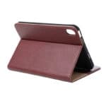 Premium Leren Boekmodel hoes iPad Mini 7 / iPad mini 6 - 2024 / 2021 - 8.3 inch - Rood - 1