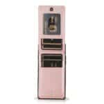 Solidenz Fashion Wallet hoesje met koord iPhone SE 2022 - SE 2020 - iPhone 8 - Roségoud - 6