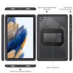 Fullcover hoes Samsung Tab A8 - 10.5 inch - Zwart - 1