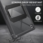 Fullcover hoes Samsung Tab A8 - 10.5 inch - Zwart - 5