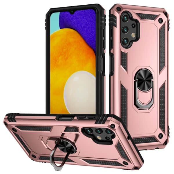 Samsung Galaxy A13 4G Ringhouder hoesje - Roségoud