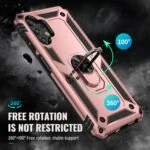 Samsung Galaxy A13 4G Ringhouder hoesje - Roségoud - 1
