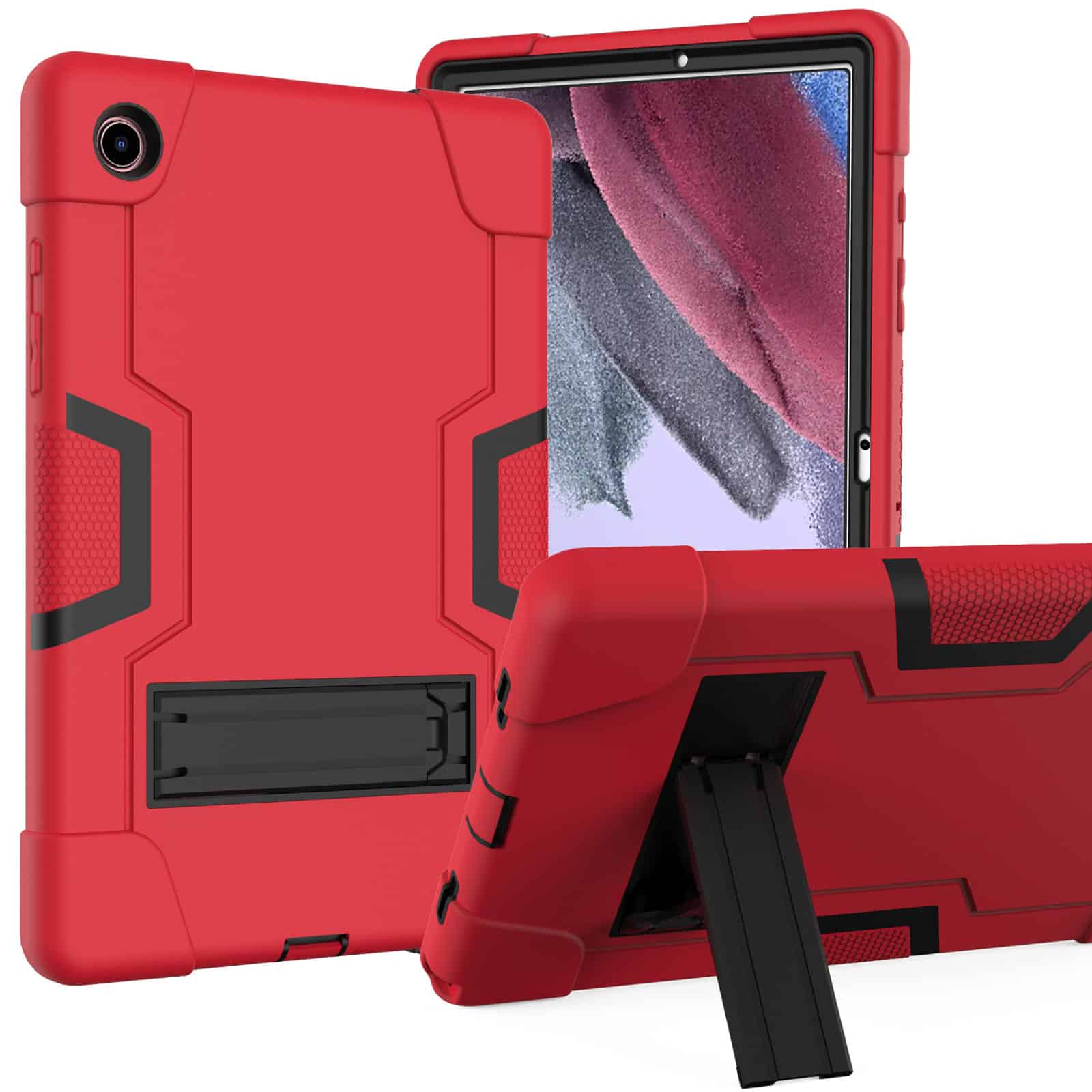 Shockproof Standcase Samsung Tab A8 rode hoes - 10.5 inch Main Image