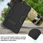 Shockproof Standcase Samsung Tab A8 zwarte hoes - 10.5 inch - 2