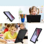 Shockproof Standcase Samsung Tab A8 zwarte hoes - 10.5 inch - 5