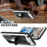 Stofdicht metalen hoes Samsung Galaxy S22 Ultra - Zilver - 5