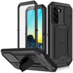 Stofdicht metalen hoes Samsung Galaxy S22 Plus - Zwart Main Image