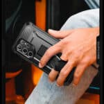 Supcase Backcase hoesje Samsung Galaxy S23 Ultra - Met en zonder screen protector - Zwart - 9
