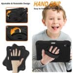 Extreme Protection 360 Backcase hoes iPad Mini 7 / iPad mini 6 - 2024 / 2021 - Zwart - 3