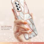 Cosmo 360 hoesje met screenprotector Samsung A33 - Marmer - 2