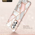 Cosmo 360 hoesje met screenprotector Samsung A33 - Marmer - 3