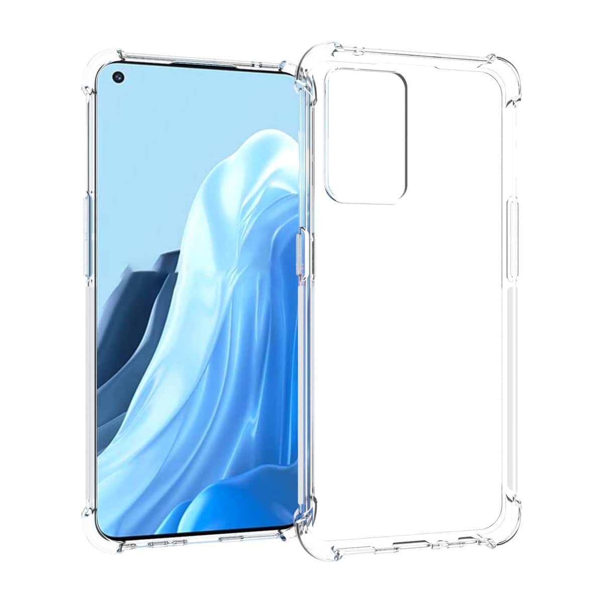 Transparant Anti-shock hoesje Oppo Find X5 lite Main Image