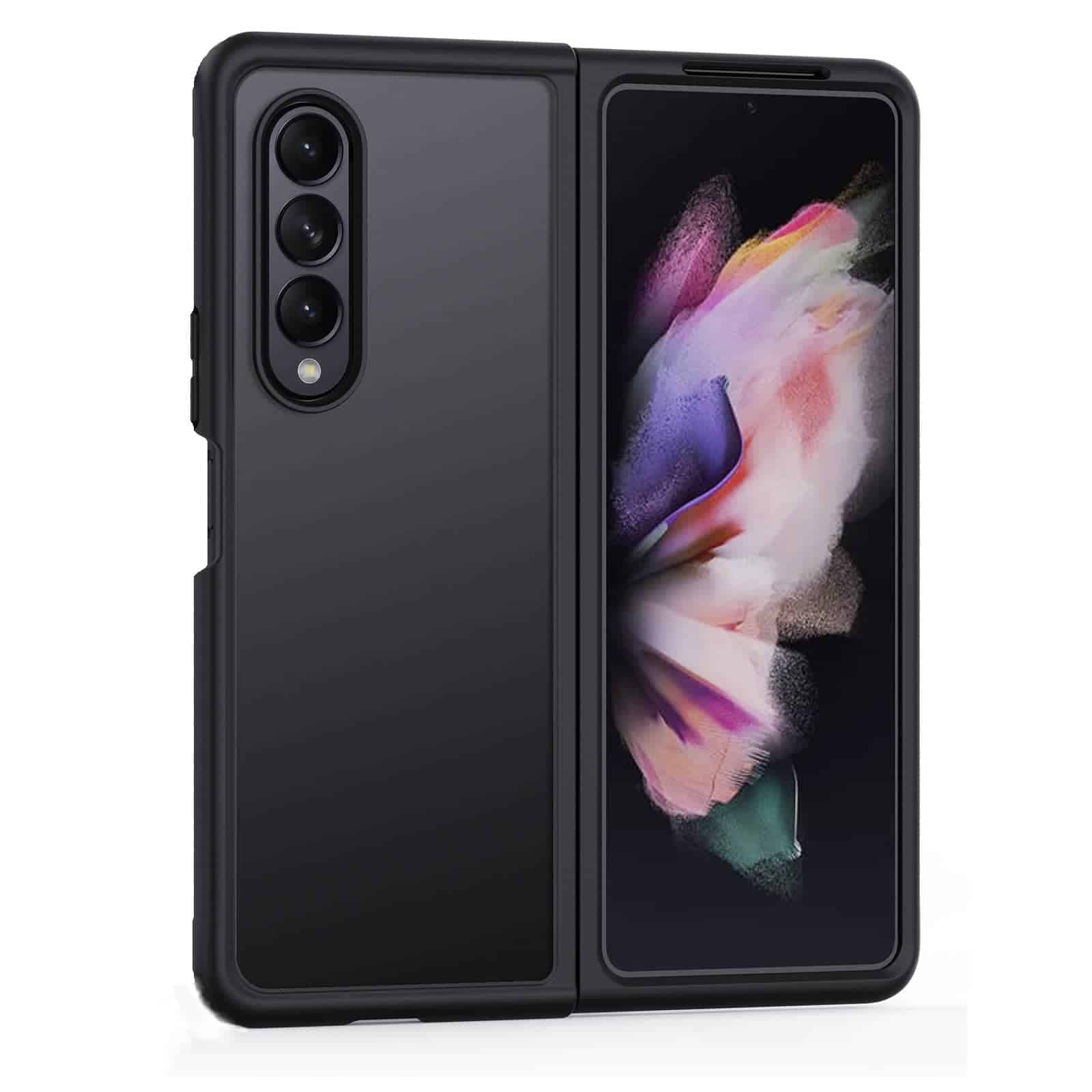 Samsung Galaxy Z Fold 4 hoesje - Matt zwart Main Image