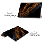 Smart Folio hoes Samsung Tab S8 Ultra / Tab S9 Ultra - Roségoud - 4