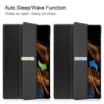 Smart Folio hoes Samsung Tab S8 Ultra / Tab S9 Ultra - Zwart - 3
