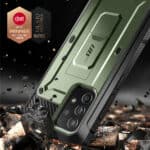 Supcase 360 Backcase met screenprotector Samsung A53 - Groen - 1