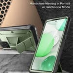 Supcase 360 Backcase met screenprotector Samsung A53 - Groen - 2
