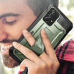 Supcase 360 Backcase met screenprotector Samsung A53 - Groen - 6