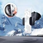 Telefoonhouder voor in de auto - Dashboard houder en Autoruit houder - 5