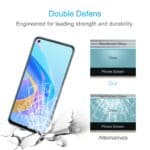 Tempered Glass Oppo A76 en Oppo A96 screen protector - 4