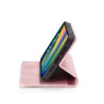 Caseme retro bookcase iPhone 14 Pro hoesje - Roze - 4
