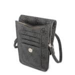 Guess PU 4G Triangle Universeel telefoontasje - Zwart - 3