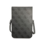 Guess PU 4G Triangle Universeel telefoontasje - Zwart - 4