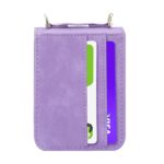 Samsung Z Flip 4 Pu-Leren Hoesje met koord - Paars - 3