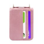 Samsung Z Flip 4 Pu-Leren Hoesje met koord - Roze - 4
