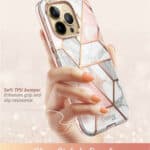 Cosmo 360 Backcase met Screenprotector iPhone 14 Pro - Marmer - 2