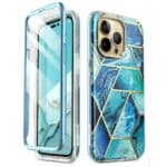 Cosmo 360 Backcase met Screenprotector iPhone 14 Pro - Ocean Main Image