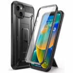 Supcase 360 Backcase hoesje met screenprotector iPhone 14 - Zwart Main Image