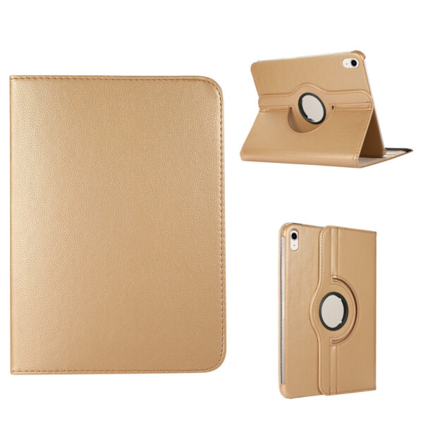 iPad 11 / iPad 10 Hoes - 10.9 inch Roterend hoesje - Goud