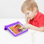 Solidenz EVA iPad Hoes voor kids - iPad 9 - iPad 8 - iPad 7 - 10.2 inch - Paars - 7