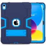 Shockproof Standcase hoes iPad 11 en iPad 10 - 10.9 inch - Blauw - 1